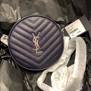 Yves Saint Laurent Quilted Grain Crossbody Bag